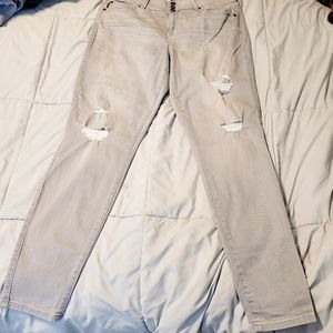 Torrid high rise jeans grey size 18T